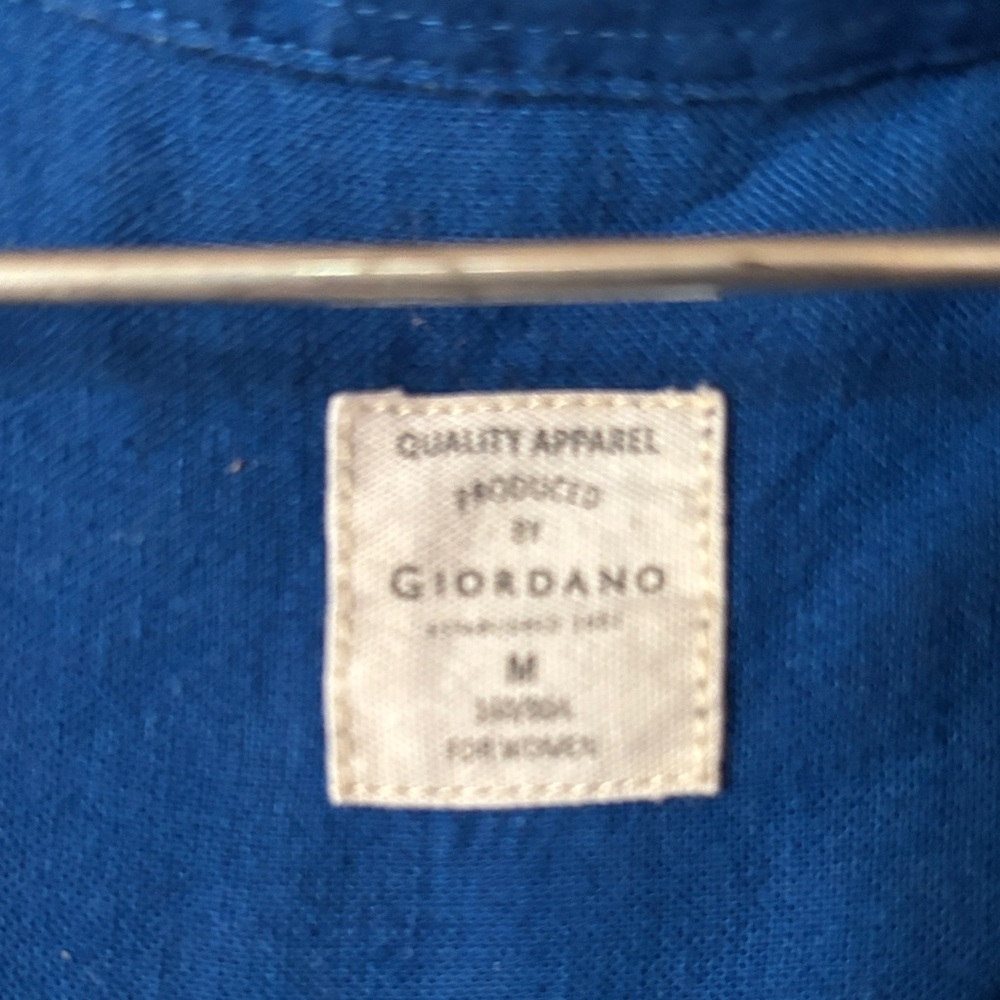 Blue Women's Tunic Top - Picture 3 of 3